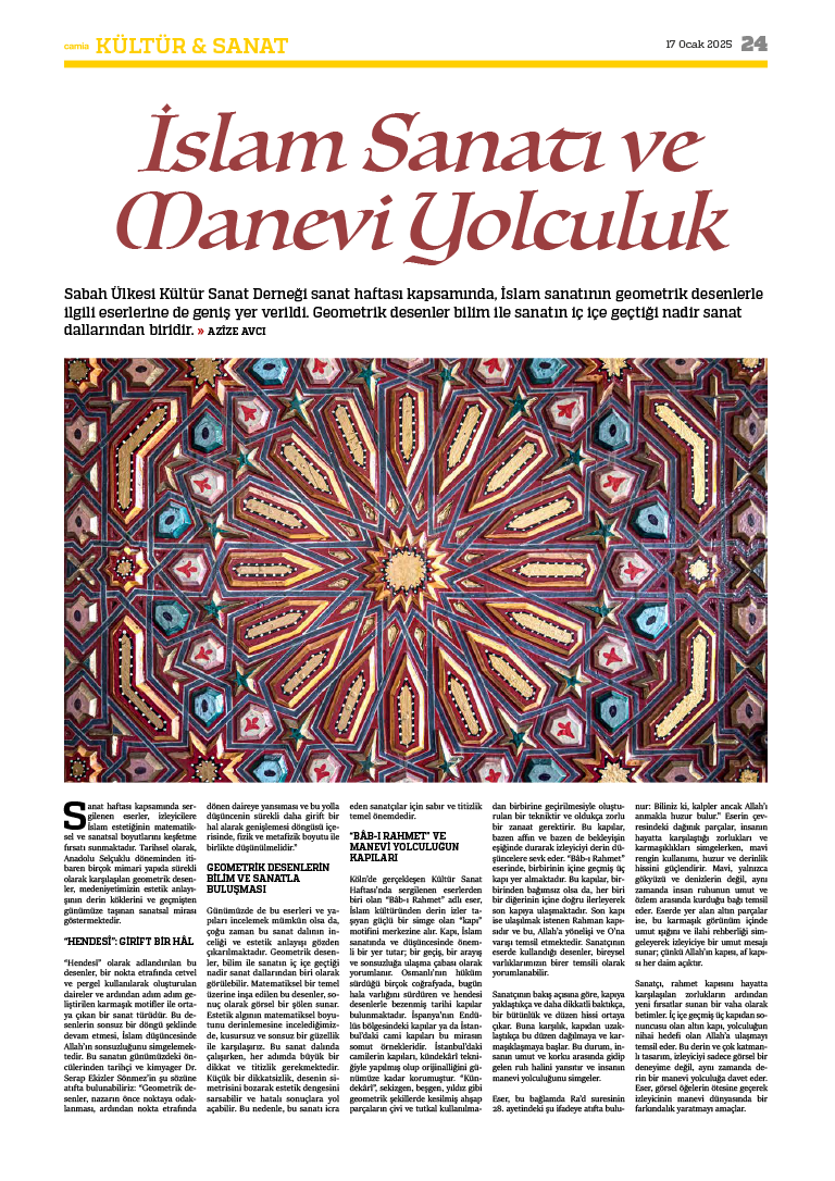 14 İslam Sanatı ve Manevi Yolculuk - Azize Avcı - 264